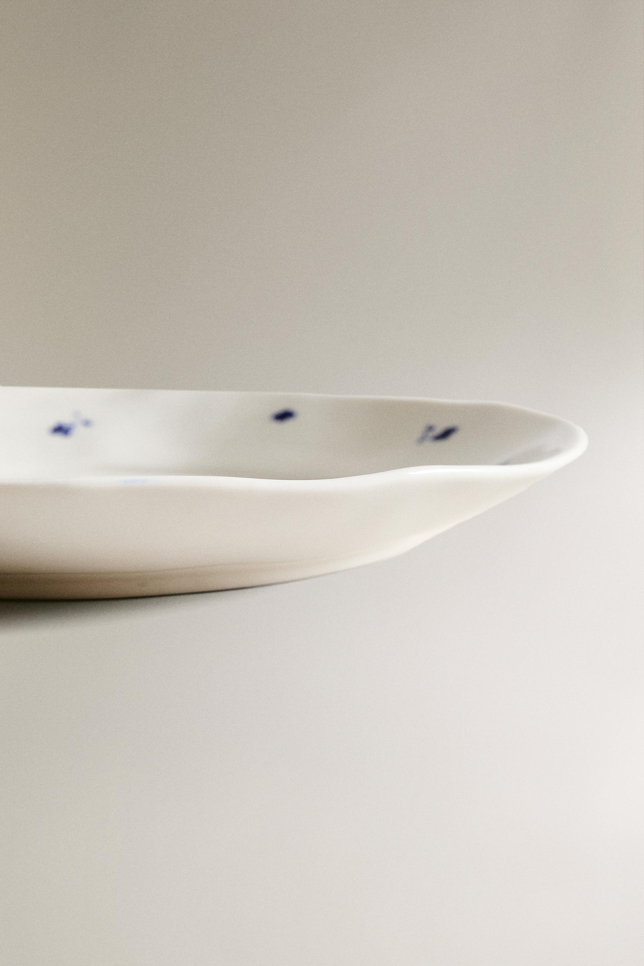 FLORAL PORCELAIN DINNER PLATE